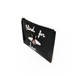 Gucci Blind for Love Bee Embroidered Leather Pouch
